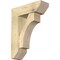 Ekena Millwork Westlake Slat Rough Sawn Bracket w/ Offset Brace, Douglas Fir, 8"W x 24"D x 32"H BKT0806X24X32WTL06RDF - alternate 1
